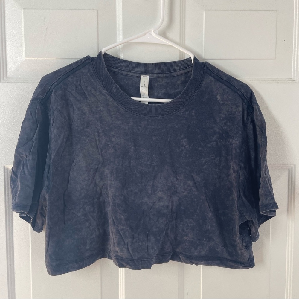 Lululemon Size 6 Limited Edition All Yours Cropped Tee